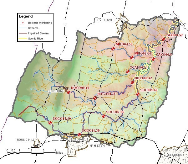 Stream Monitoring Map